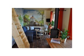 Interior - Holiday home in Zaue with swimming pool (Zaue)