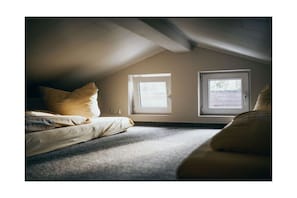Bed sheets - Holiday home with lake view (Zaue)