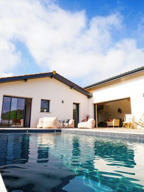 Pool - Villa between the Landes forests and ocean (Seignosse)