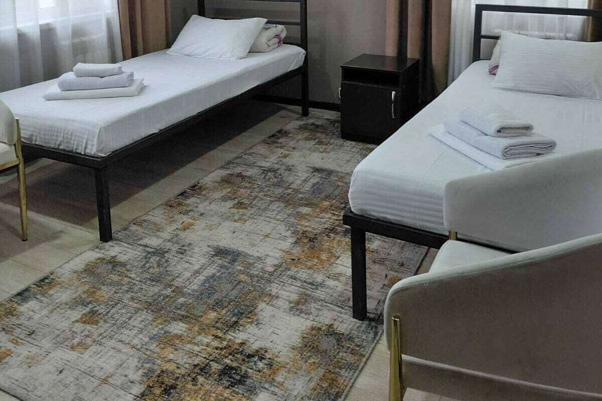 Standard Double or Twin Room, Courtyard View | Desk, laptop workspace, iron/ironing board, free WiFi