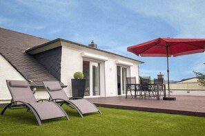 Outdoor dining - Holiday apartment with 1 bedroom (Bullay)