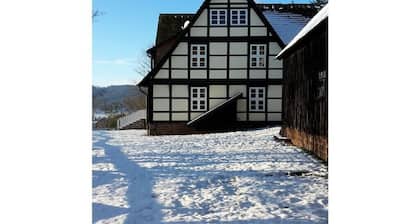 Cabin in Kirchbrak with barbecue and Wi-Fi