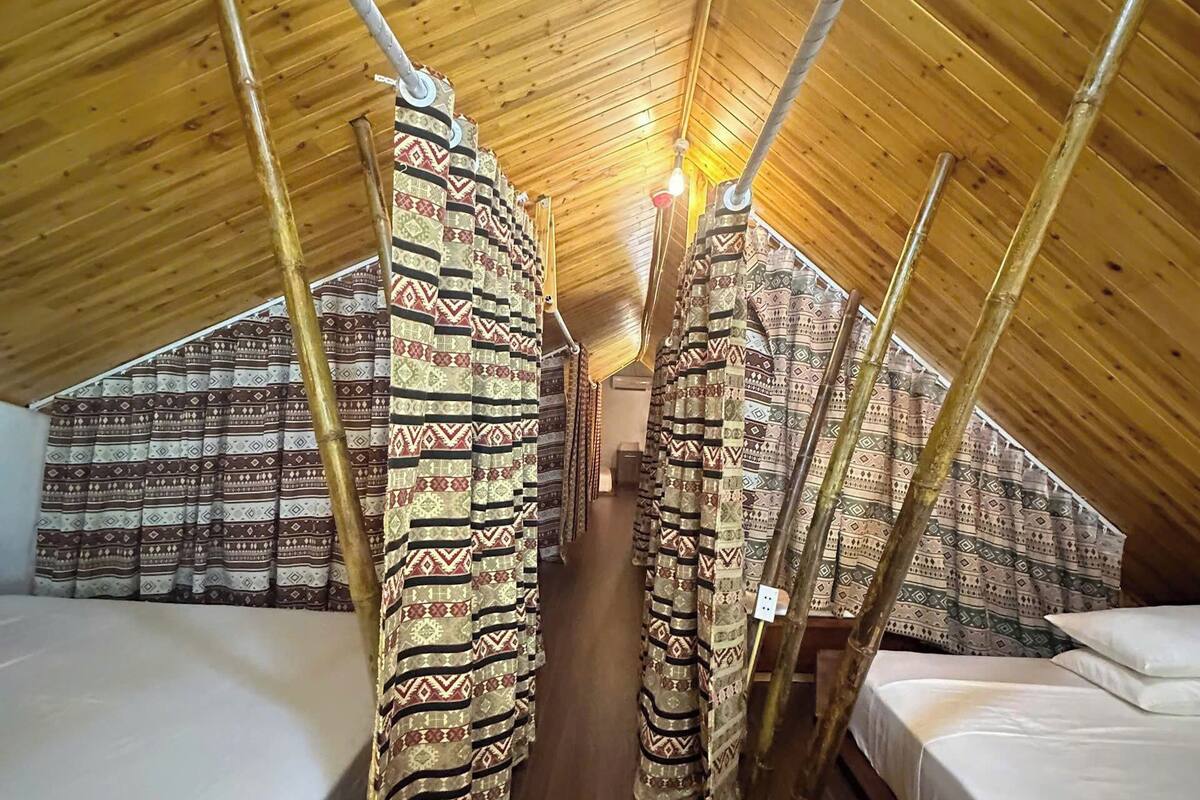 Junior Shared Dormitory, Garden View | In-room safe, blackout drapes, soundproofing, iron/ironing board