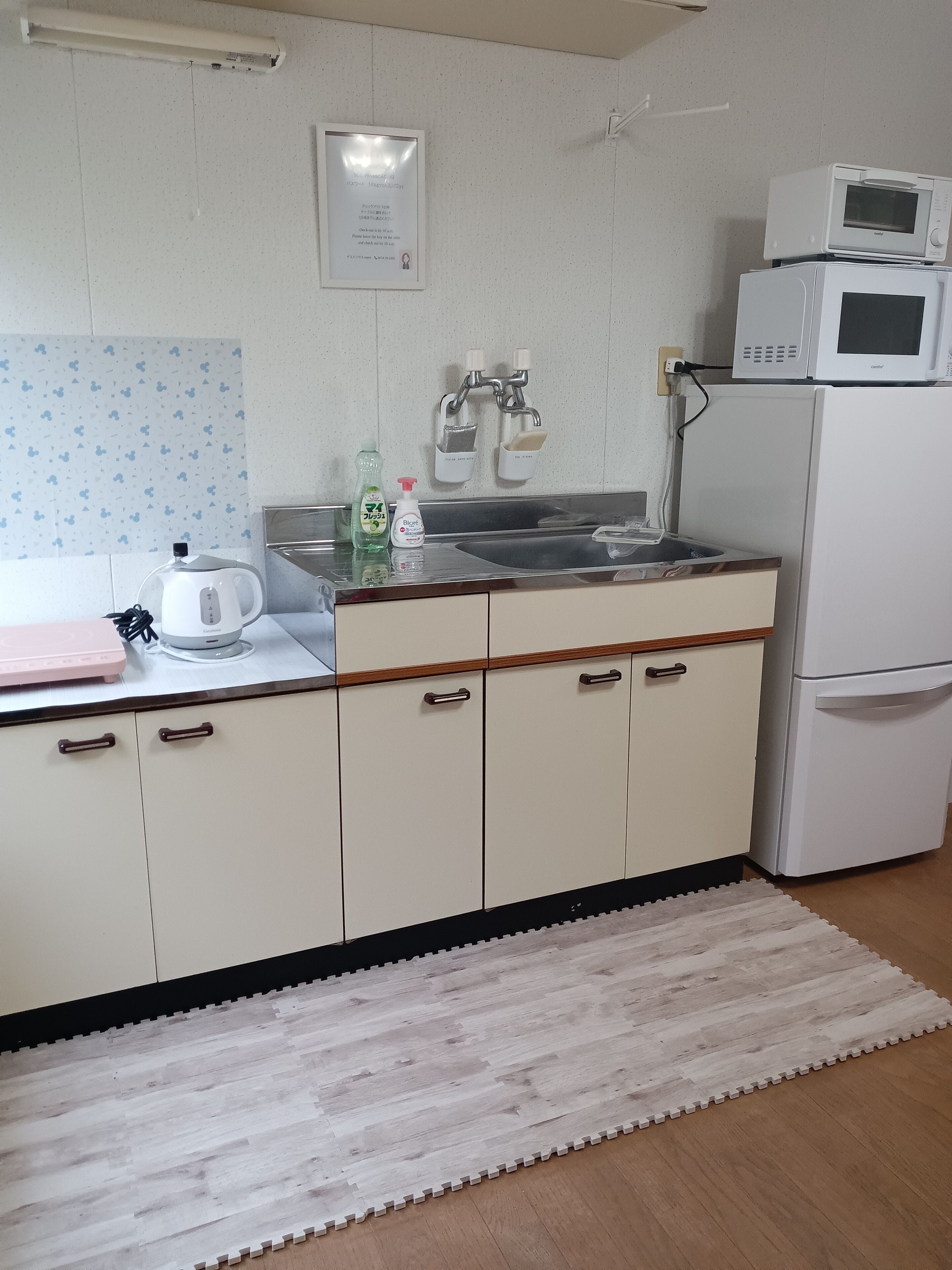Apartment, 1 King Bed | Private kitchen