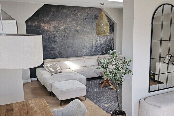 Living area - Holiday apartment with 1 bedroom (Werder)