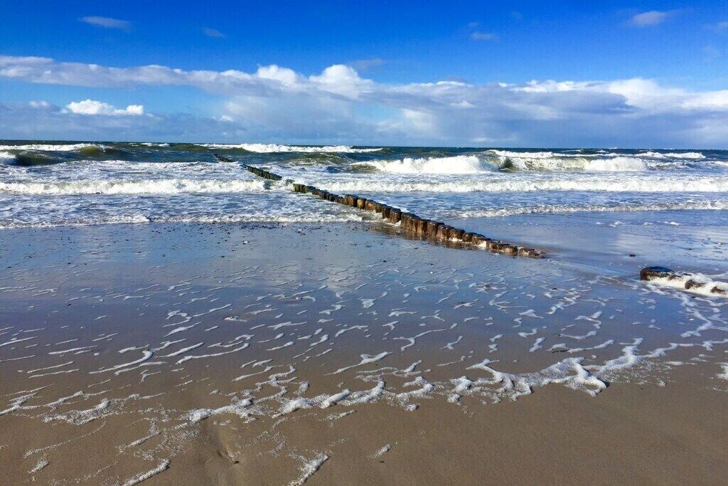 On the beach