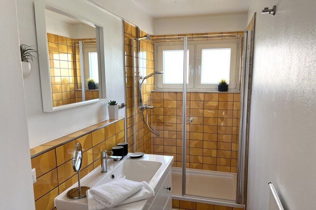 Shower, hair dryer