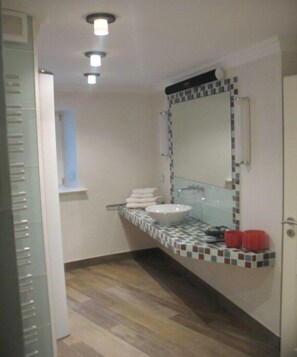 Regadera, secadora de cabello, bidet 