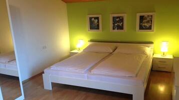 2 Schlafzimmer, kostenloses WLAN, Bettwäsche