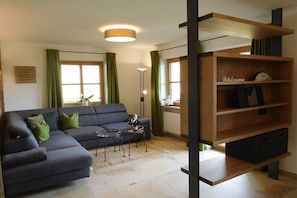 Smart TV, fireplace, DVD player, ping pong - Country Life - Gröller Holiday Farm (Drachselsried)