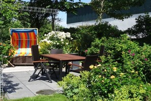 Outdoor dining - Canada-Hof - "de groode Wohnung" (Pellworm)