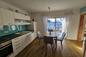 Coffee/tea maker, fridge, microwave, oven - Holiday with a fisherman (Ostseebad Rerik)