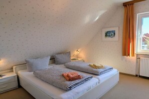 Free WiFi, bed sheets - Holiday apartment in Juist with swimming pool (Juist)