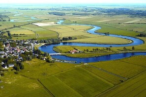 Aerial view - Holiday apartment with 1 bedroom (Schwabstedt)