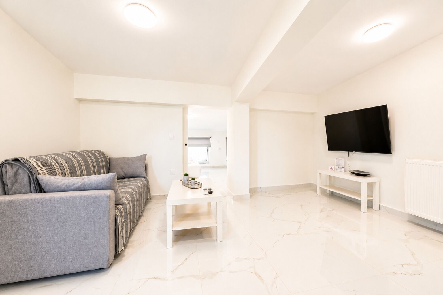 Basic Apartment, Courtyard View | Living area