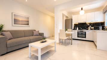 Deluxe-Apartment, Erdgeschoss | Wohnbereich