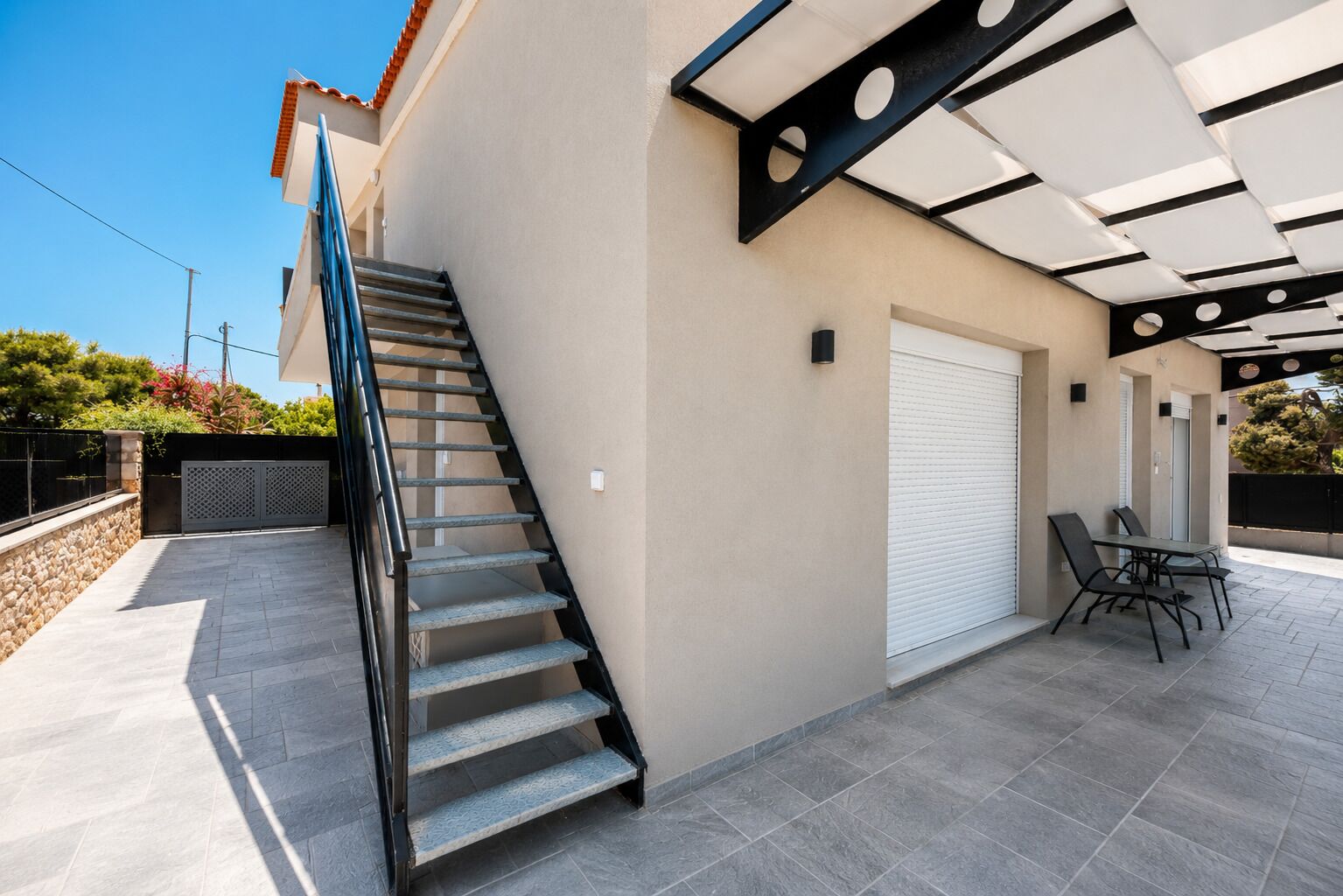 Deluxe-Apartment, Erdgeschoss | Terrasse/Patio