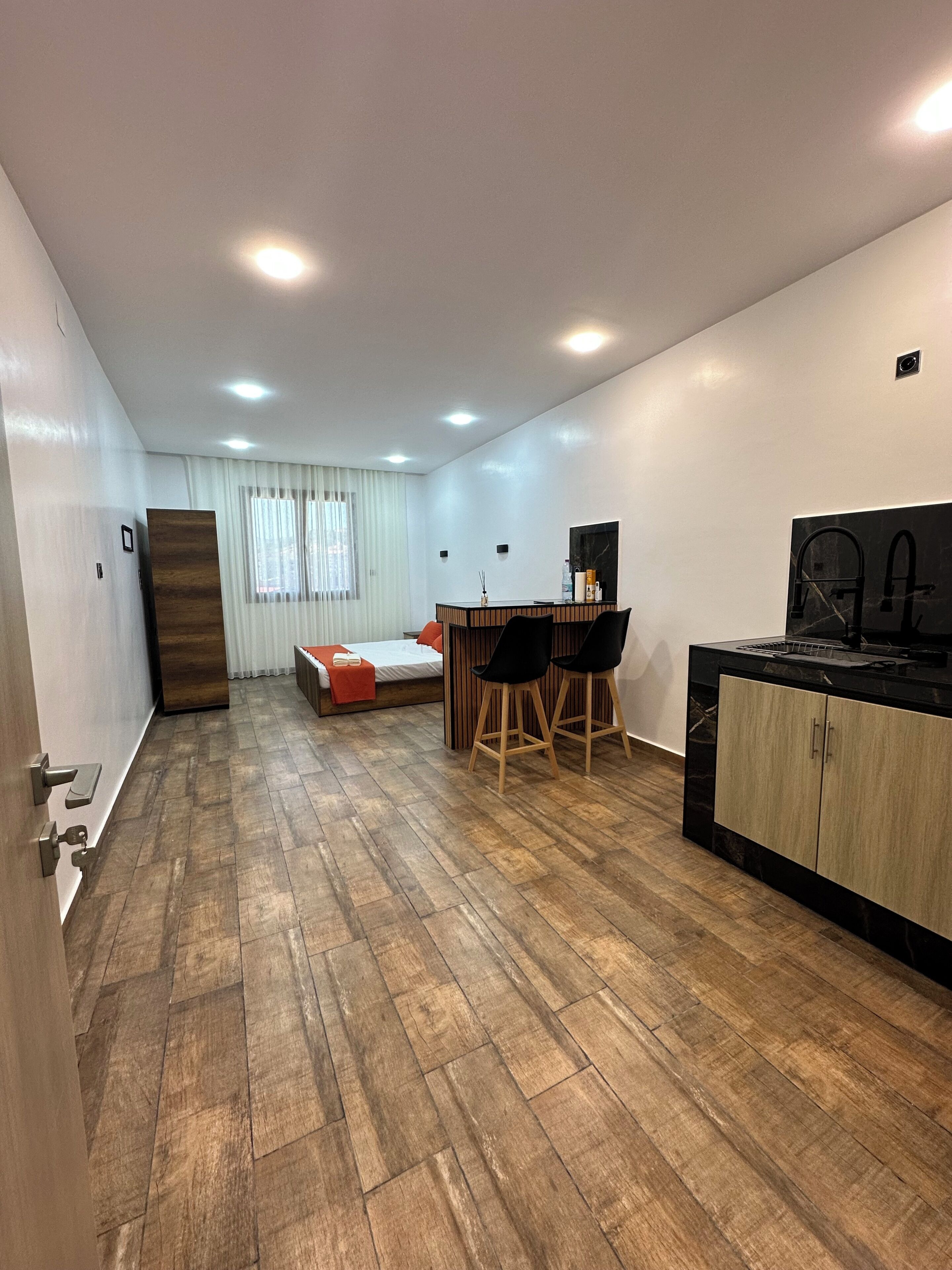 1 dormitorio, Internet, ropa de cama