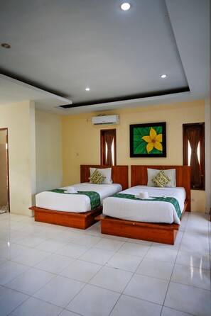 Double Room, Housekeeping, Pool View | Free WiFi - Melati Resort Kuta Lombok (Pujut)
