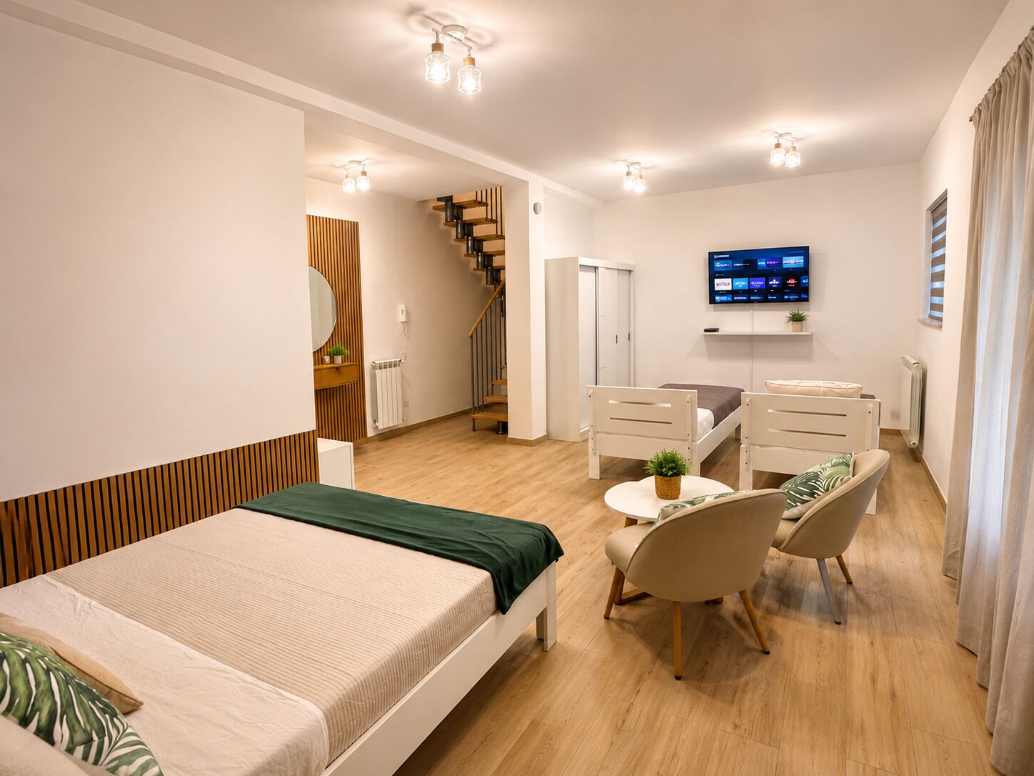 2 camere, ferro/asse da stiro, Wi-Fi gratuito, lenzuola