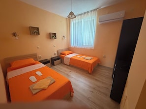 2 habitaciones, wifi y ropa de cama