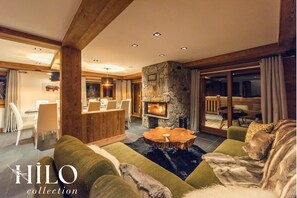 Living area - Chalet Alya by HILO Collection (Les Allues)