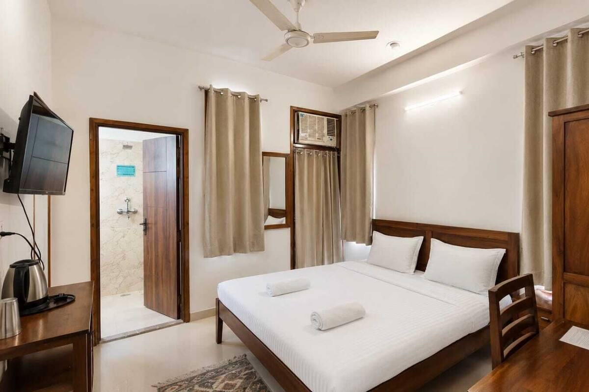 Habitación doble Deluxe, balcón, vista a la montaña | Wifi gratis
