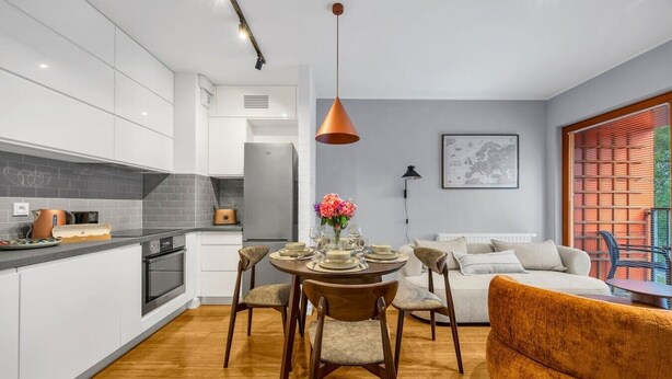 Interior - Warsaw Prestige Apt- 76m2, Parking & Balconies (Warszawa)