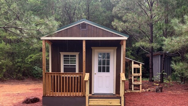 Exterior - West Hollow: Private Off-Grid Reset Cabin for One near Boaz (Boaz)