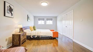 Desk, iron/ironing board, travel cot, free WiFi