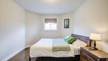 Desk, iron/ironing board, travel crib, free WiFi