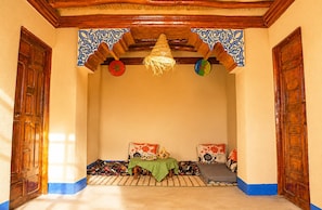 Living area - Kasbah Abdou (Ait Sedrate Sahl El Gharbia)