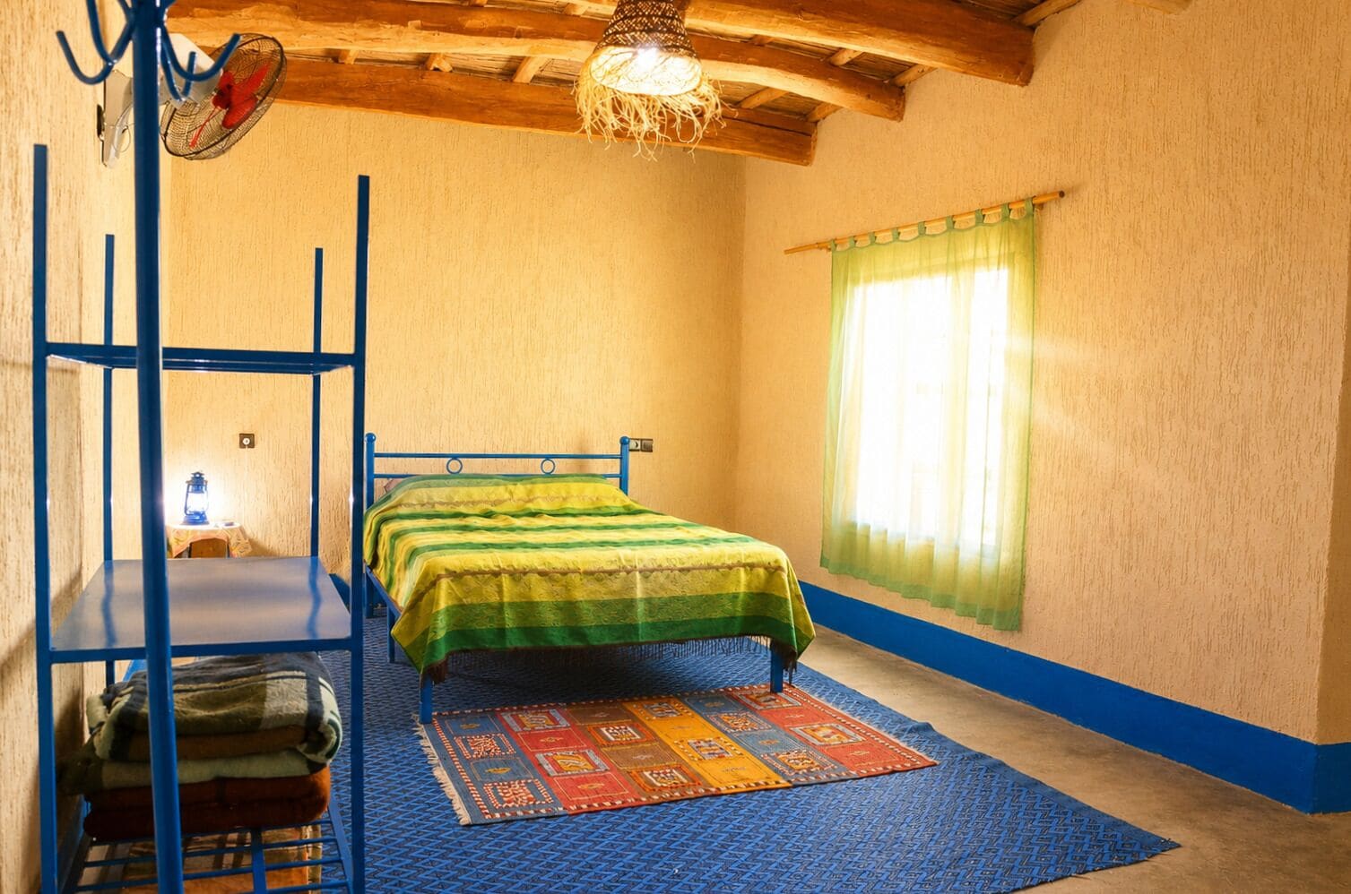 Premium bedding, blackout drapes, soundproofing
