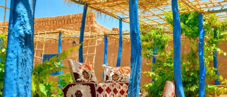 Chambre simple Confort, patio, vue sur le jardin | Extérieur