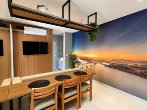 Interior - Modern apartment with sea view. (Vila Velha)