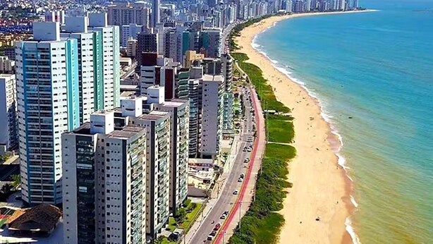Beach - Modern apartment with sea view. (Vila Velha)