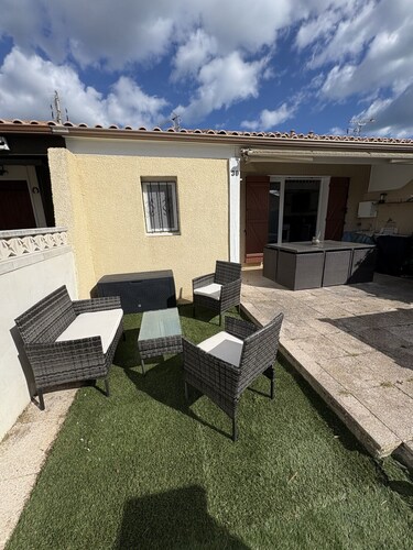 Maison 10 min de la plage-clim-wifi-parking