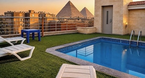 Outdoor pool - The Grand Delta Hotel (Giza)