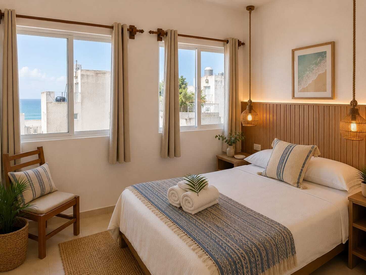 Deluxe Double Room, Sea View