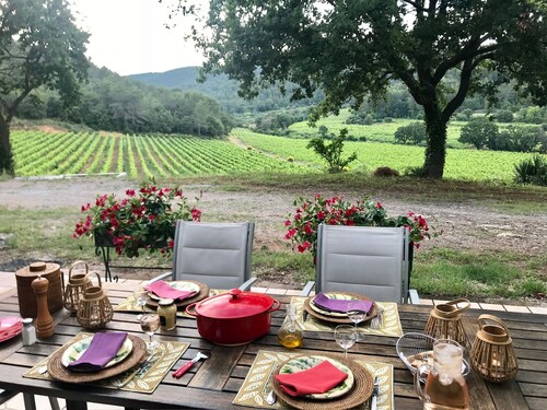A haven of peace in a protected natural area.