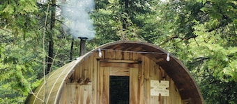 Ash, the tiny cabin in the woods