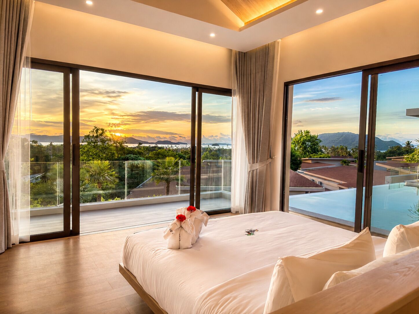 Romantic Villa, Garden View | Premium bedding, down comforters, in-room safe, desk