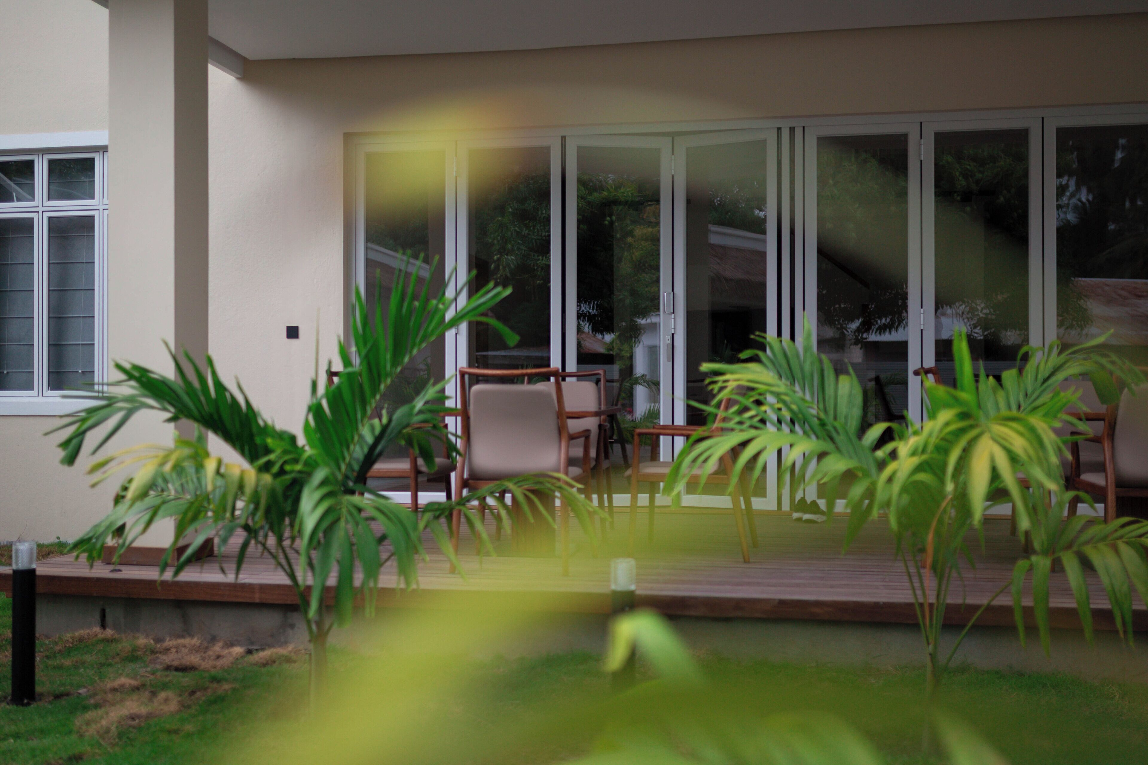 Family Suite, Balcony, Courtyard View | Terrace/patio