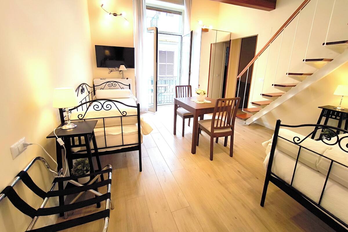Deluxe Quadruple Room, Balcony, City View | In-room safe, iron/ironing board (on request), free WiFi