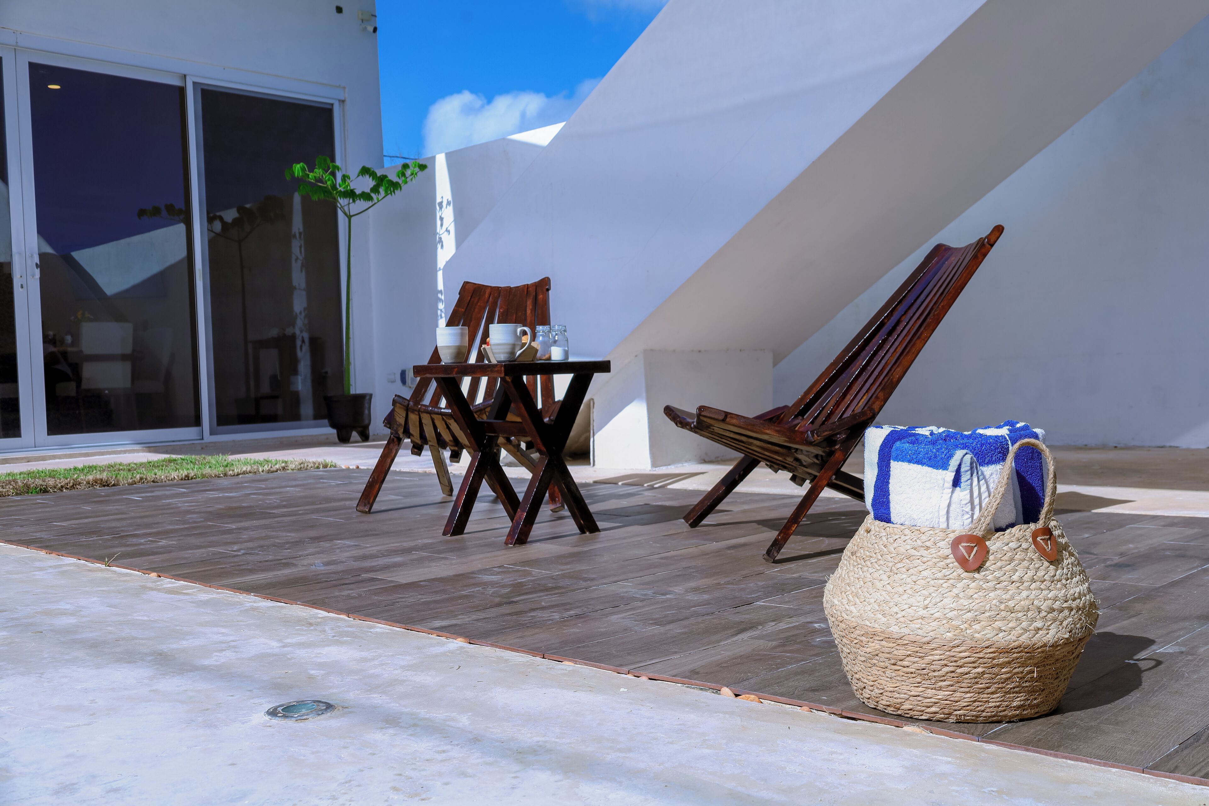 Deluxe huis, 3 slaapkamers | Terras