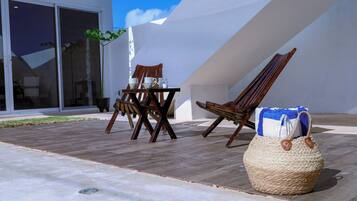 Deluxe huis, 3 slaapkamers | Terras