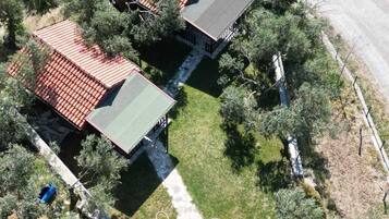 Bungalow, vue mer | Vue aérienne
