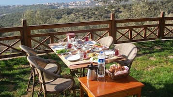 Bungalow, Meerblick | Speisen im Freien