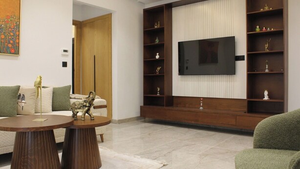 Living room - Charming 2-bedroom Apartment in Central Tunis With Garden View (La Marsa)