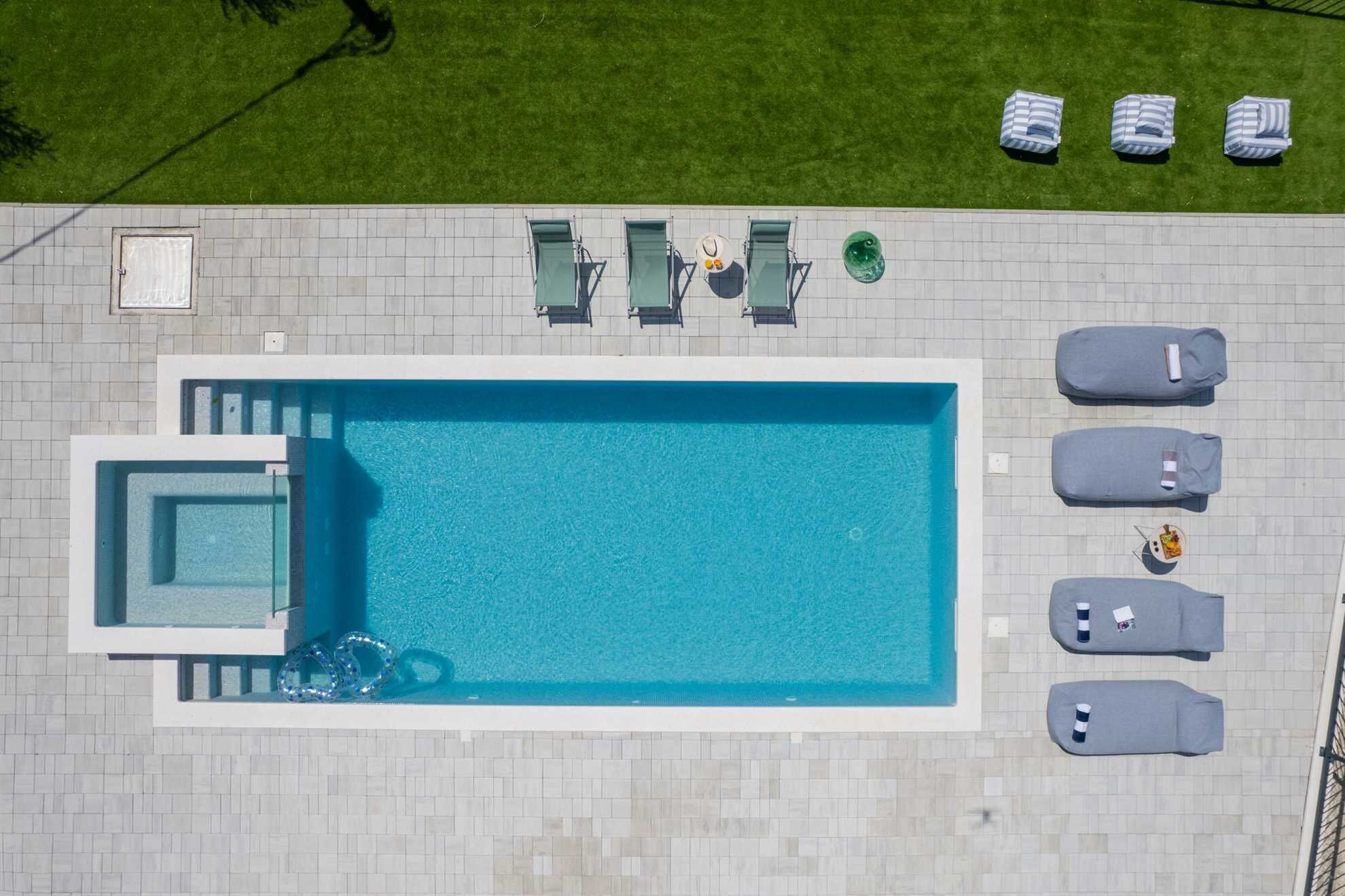 Beheizter Pool